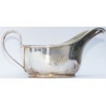 London & South Western Railway silverplate sauce boat clearly marked LSWRY on the side and base