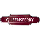 Totem BR(M) FF QUEENSFERRY. From the station on the Chester to Holyhead main line between Chester