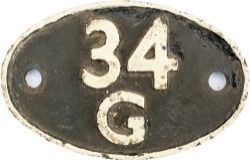 Shedplate 34G Finsbury Park 1960-1973 with a sub-shed of Hornsey 1961-1971. Could have been