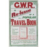Poster GWR re-issue of a popular travel book SOUTH WALES THE COUNTRY OF CASTLES. Double Royal 25in x