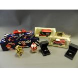 A collection of Corgi die cast model vehicles together with further die cast model vehicles by