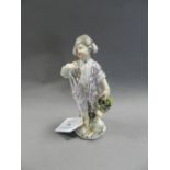 A Meissen allegorical figure, Marcolini period,