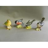 A collection of Beswick and other bird studies including: Green Finch second version 2105,