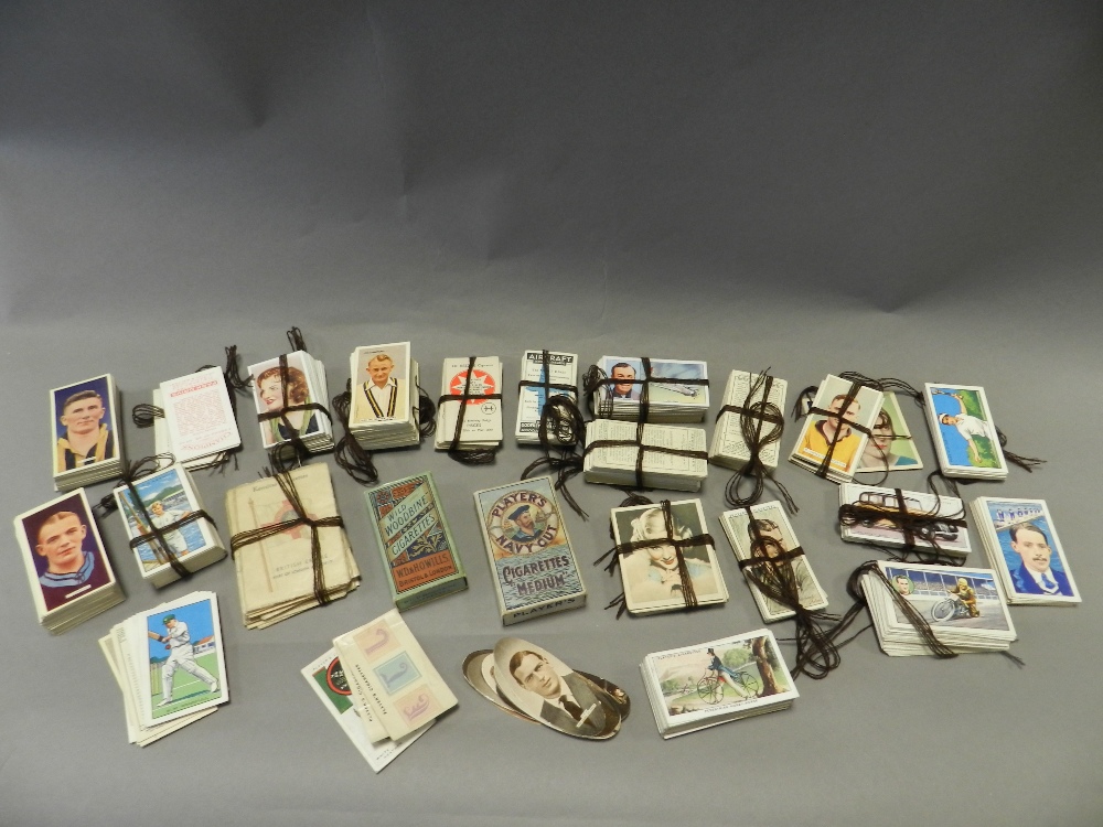 A collection of cigarette cards including complete and incomplete sets of Godfrey Phillips: Gilbert