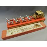 A boxed coronation coach and horses by Lesney Products