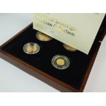 United Kingdom 2011 gold proof sovereign four coin collection,