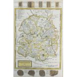 A collection of unframed engraved maps of Shropshire: H.Moll, Shropshire 1724, T.