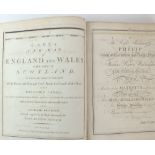 Cary (John) Cary's New Map of England and Wales with Part of Scotland 1794,