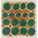 Attributed to Anthony Benjamin (1931-2002) Abstract with circles,