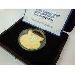 A Jersey £10 gold proof poppy coin, dated 2011, 'The Royal British Legion 90th Anniversary',