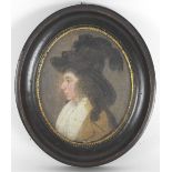George Roth (English school, late 18th century) Portrait of a lady,