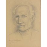 Raoul Millais (1901-1999) Self portrait, signed lower left, pencil, 16.