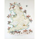 British school, 20th century Hunting counties of England and Wales,