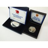 A Jersey £10 silver 5oz proof poppy coin, dated 2011, 'The Royal British Legion 90th Anniversary',