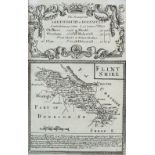 Bowen and Owen Shrewsbury to Holwell, small road strip map with Flintshire on the reverse,