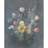 Emily Murray Paterson RSW (1855-1934) Still life of flowers in a vase, signed lower left,