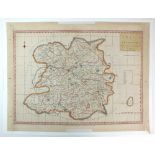Haywood A Map of Shropshire Engraved From an Actual Survey with Improvements, 1788/92, engraving,