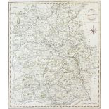 Cary (John) A map of Shropshire from the West Authorities, 1805, engraving, unframed,