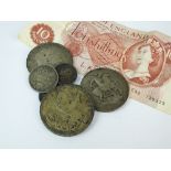A collection of silver, cupro-nickel and bronze coinage, George II to Elizabeth II,