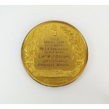 A 9ct gold Royal Ulster Agricultural Society special Jubilee medal,