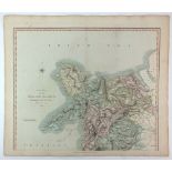 Cary (John) A New Map of the Principality of Wales Divided into Counties, 1811, engraving,