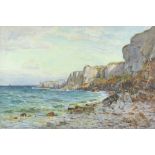 Tom Clough (1867-1943) Coastal view from North Wales, signed lower left, watercolour,