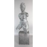 A bronze sculpture of a female torso after the antique, British School, 20th century,