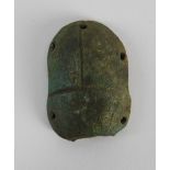 A late period Egyptian scarab pendant, 4.