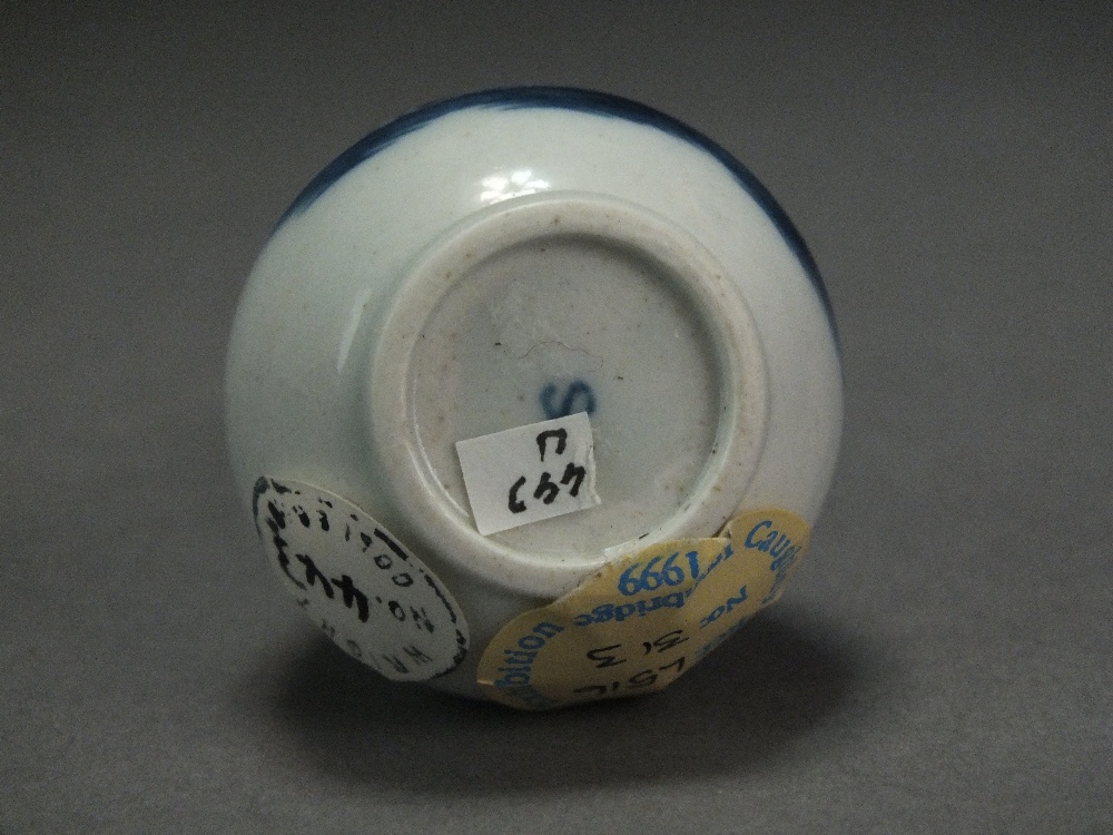 A Caughley toy guglet or water bottle, - Image 2 of 2