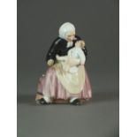 A Zurich porcelain Peasant model group, circa 1780-1800,