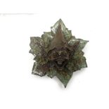 David Goode (1966- present) Leafy Head, signed, dated 2000, numbered 228/500, Bronze,