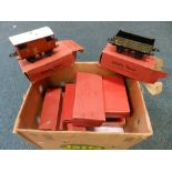A group of boxed Hornby O gauge items to include a 501 locomotive and matching LNER tender,