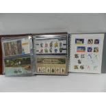 A large collection of British stamps within Royal Mail presentation packs and albums, etc.