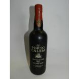 A bottle of Quinta da Foz 1982 vintage port