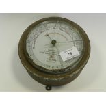 A Royal National Lifeboat Institution fisherman's' aneroid barometer