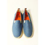 A pair of Bellfield espadrilles, denim, UK 9