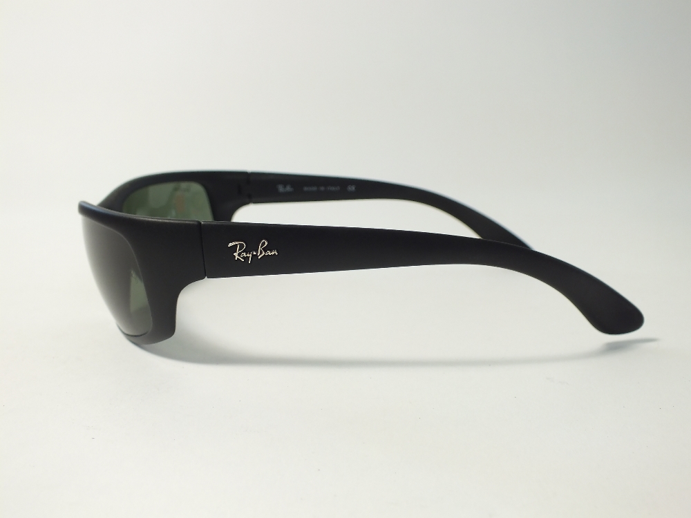 A pair of Ray Ban wrap around black sunglasses - Image 6 of 6