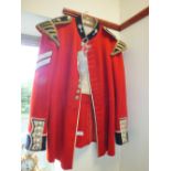 A Welsh Guards uniform jacket,