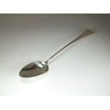 A George III silver Old English pattern basting spoon, Thomas Dicks, London 1811,