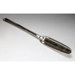 A George IV silver marrow scoop, William Eley & William Fearn, London 1822,