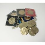 A collection of British and Foreign silver, cupro-nickel, copper and bronze coinage,