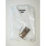 A Gucci, white,self patterned small G lo
