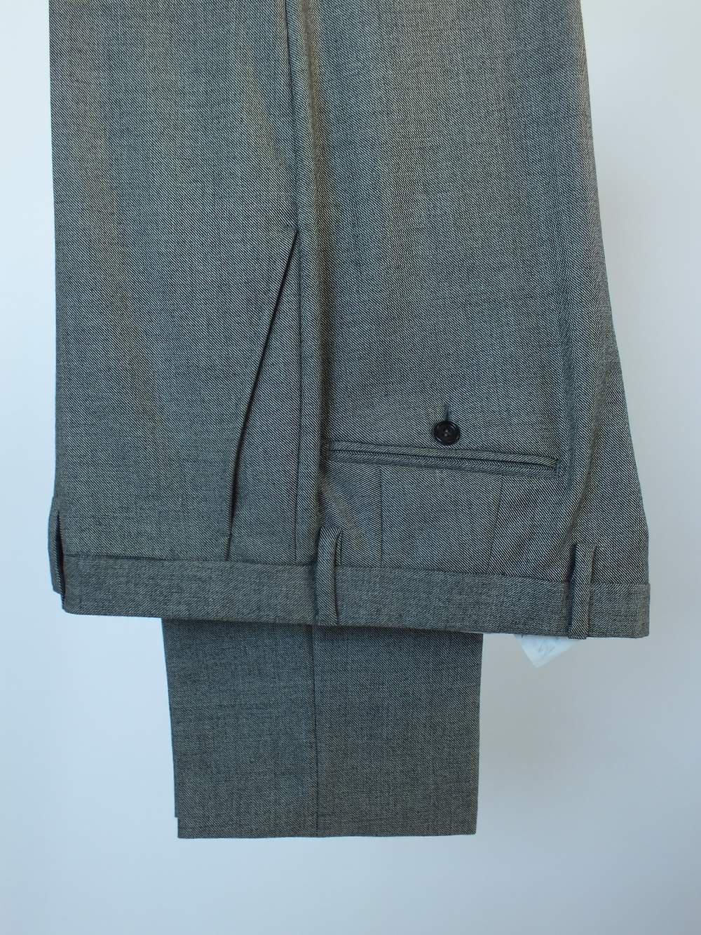 A Gucci suit, pale grey marl, double ven - Bild 5 aus 5