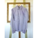 A Gucci shirt, purple, pattern fabric, 1