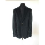 A Gucci jacket, dark blue/grey, self pat