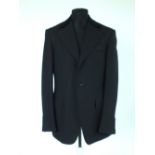 A Gucci dinner jacket, black, part velve