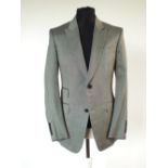 A Gucci suit, grey single vent, Gucci lo