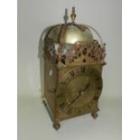 A reproduction lantern clock