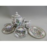 A quantity of Coalport Indian Tree pattern table wares