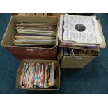 A collection of shellac and vinyl records and albums, mid 20th century including: James Last,